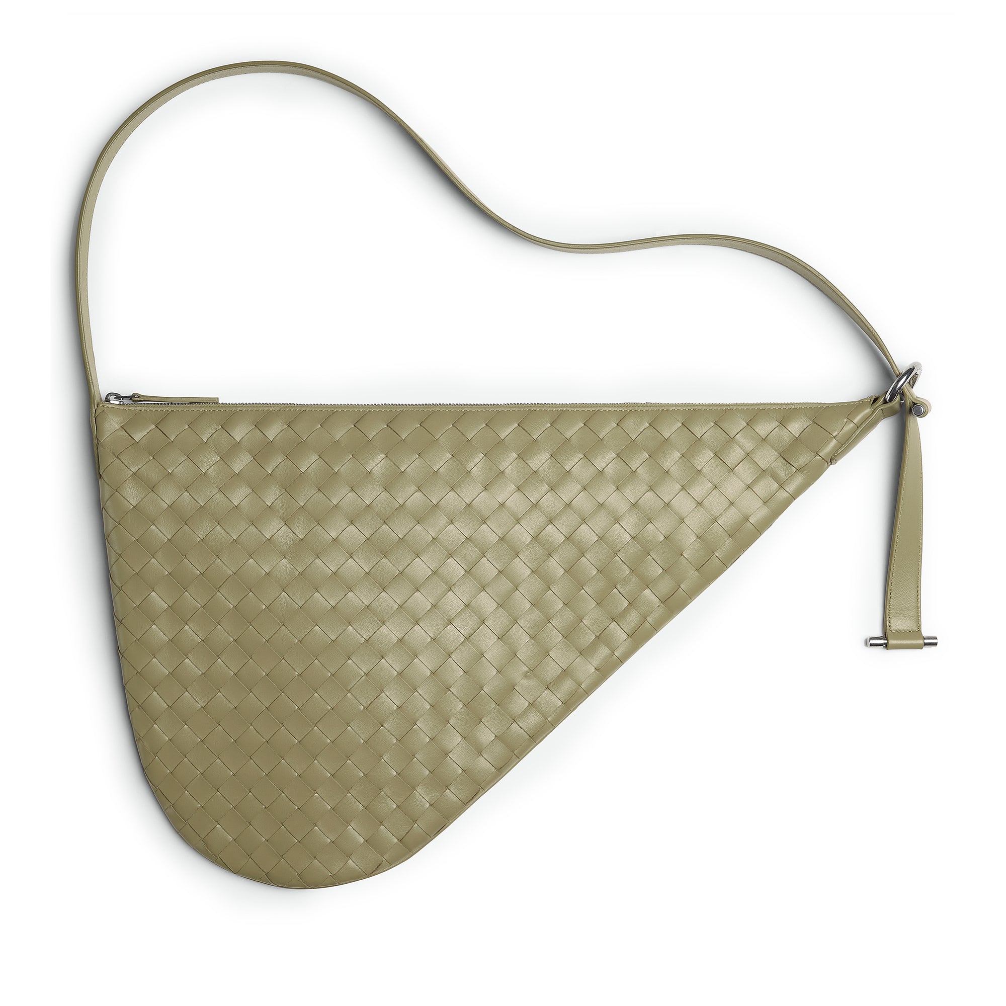 Bottega Veneta Men's 15 Avenue Virgule Intrecciato Shoulder Bag