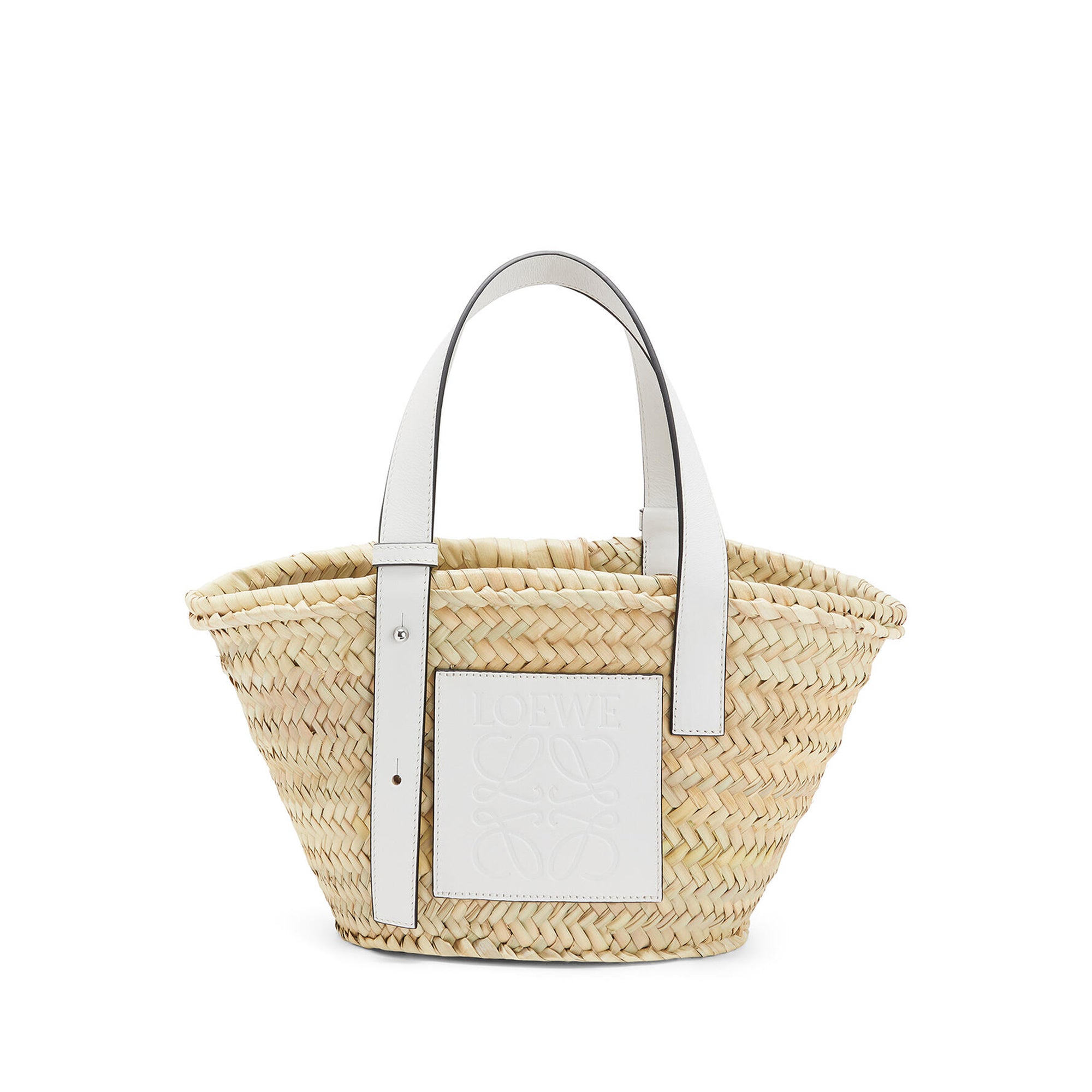 Loewe - Women’s Basket Small Bag - (Natural/White) view 2