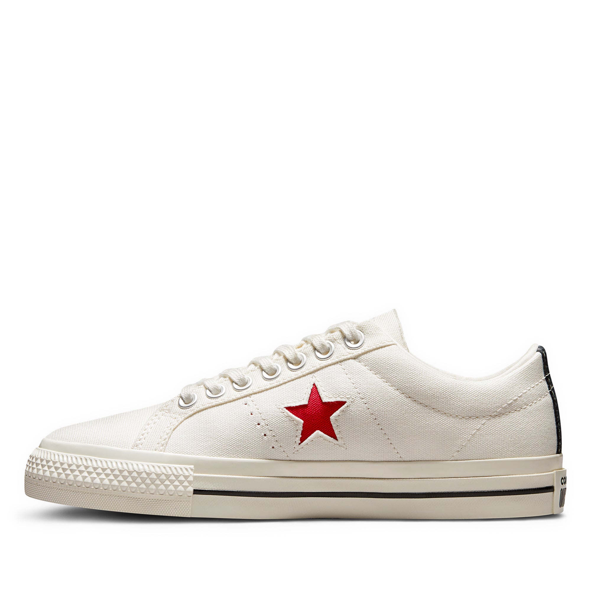 Play Converse - Red Heart One Star - (White) view 2