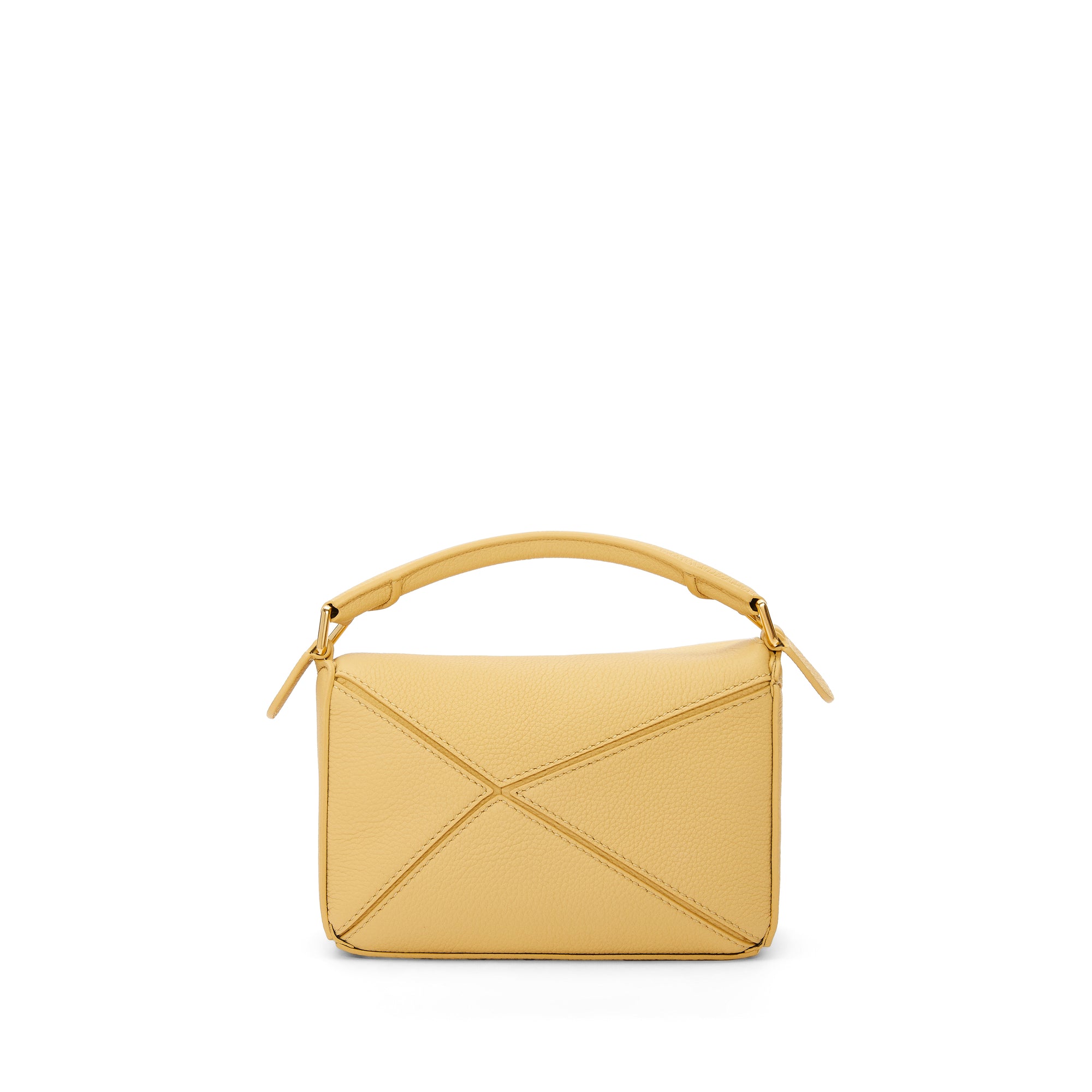 Loewe Small Puzzle Leather Bag Dark Butter