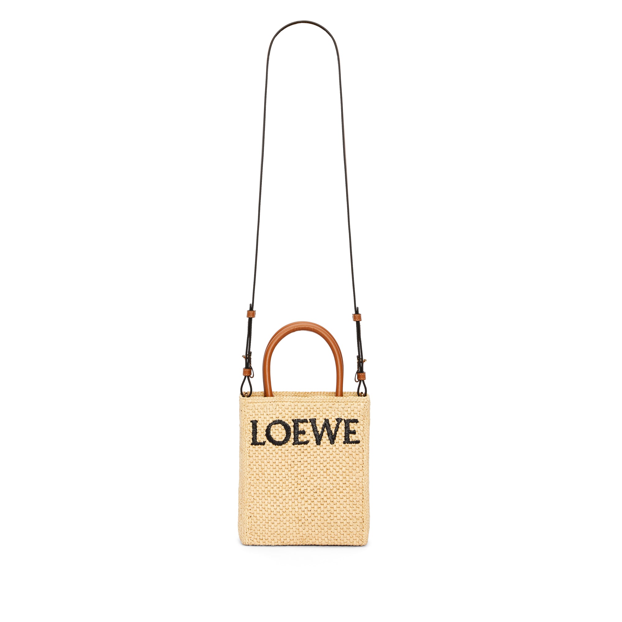 Loewe - Women’s Standard Mini Tote Bag - (Natural/Black) view 2