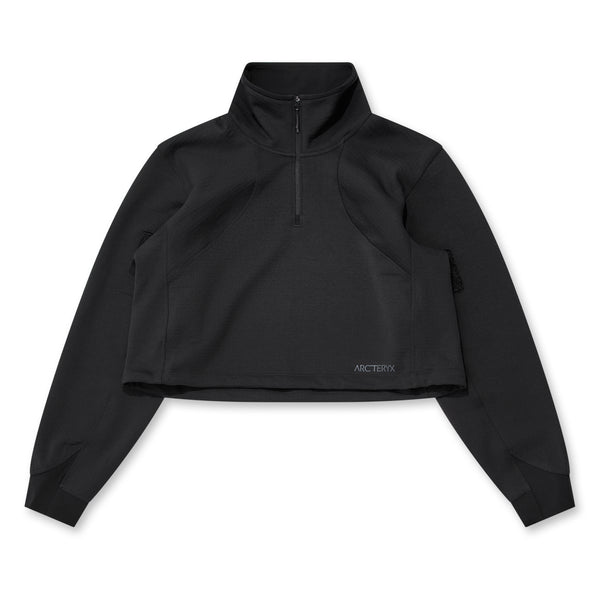 Arc’teryx System_A - Women’s Lera Half Zip Sweatshirt - (Black)