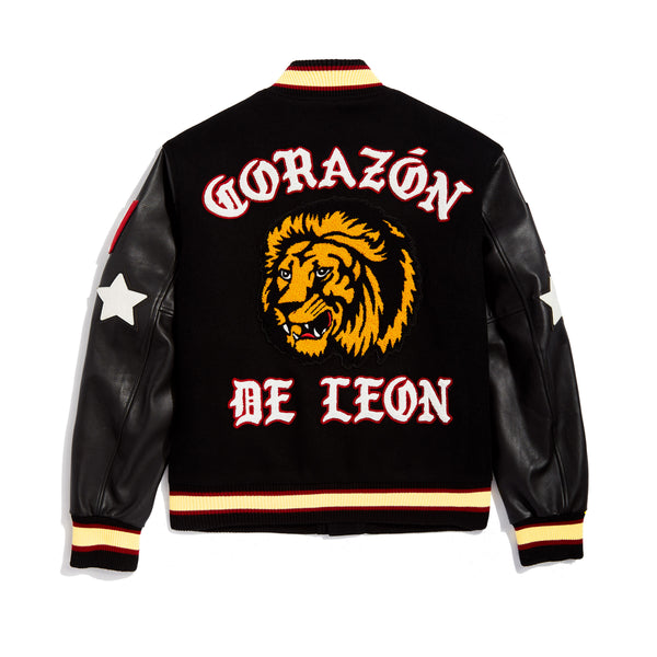 Awake NY - Corazón Varsity Jacket - (Black)