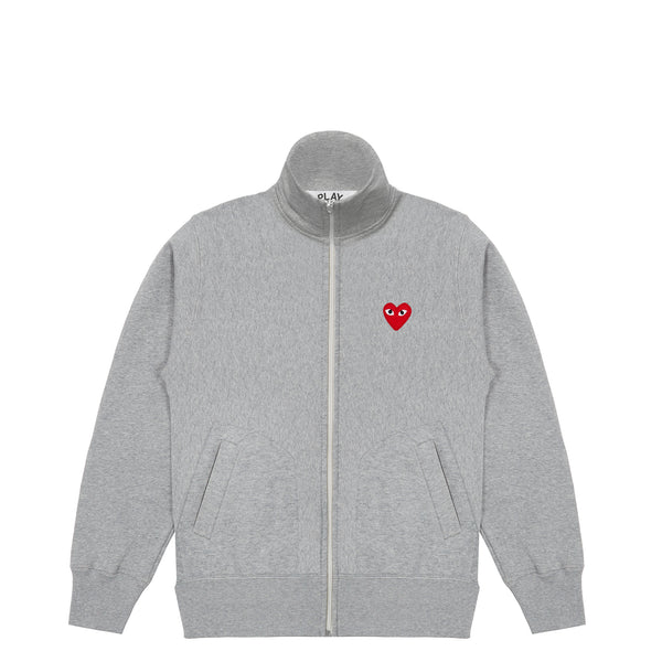 Play - Sweatshirt with 5 Hearts - (Grey)