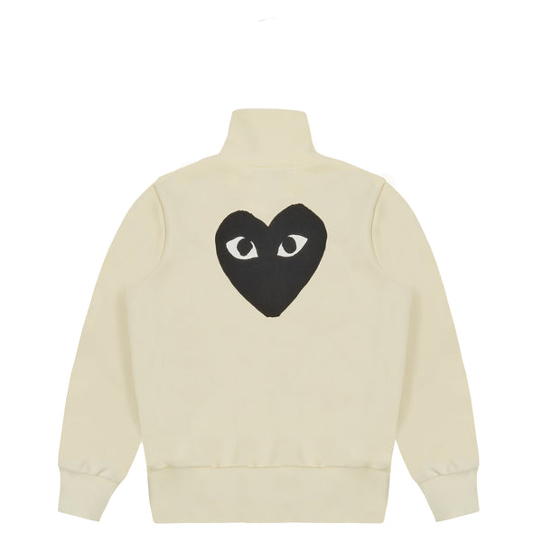 Play - Sweatshirt with Big Heart - (Ivory)