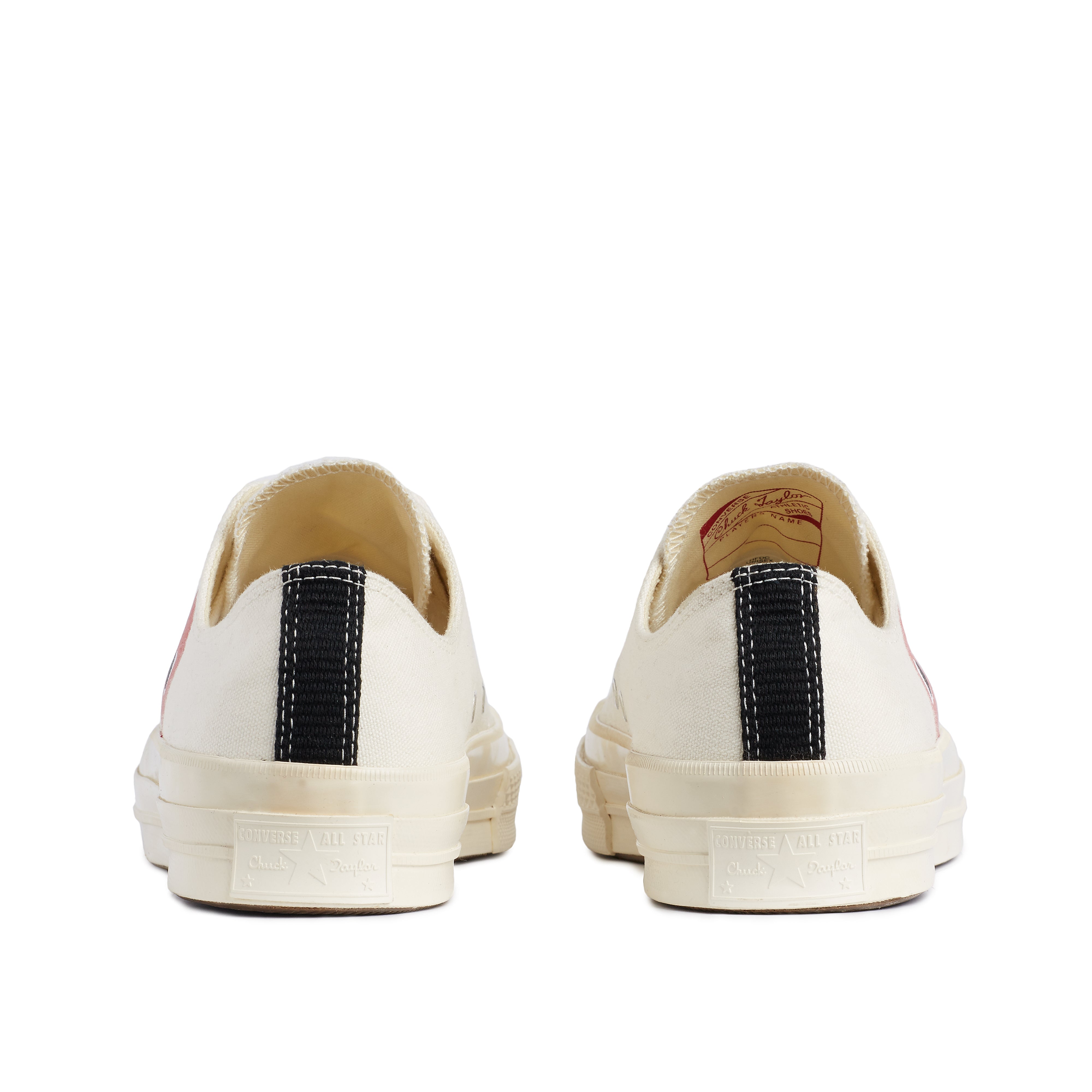 Cdg low top clearance white