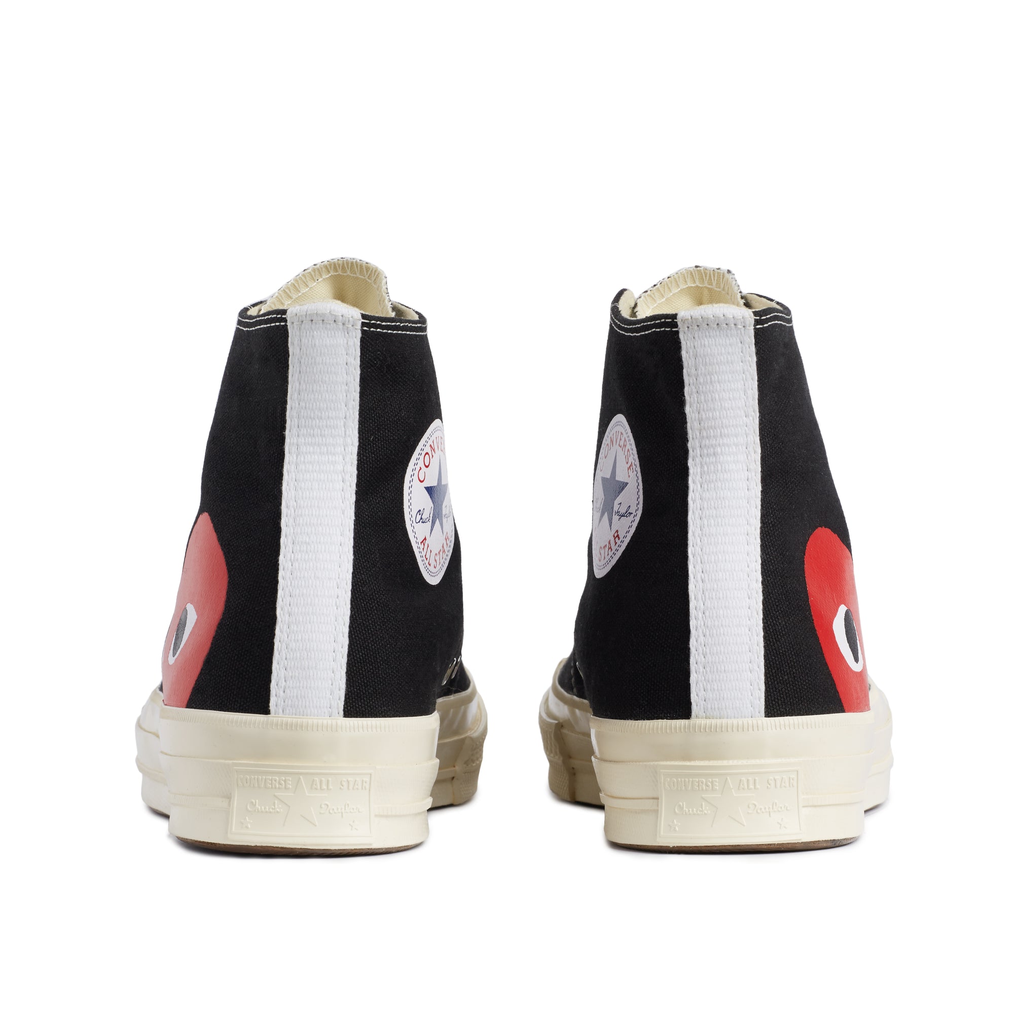 Play Converse - Red Heart Chuck Taylor All Star ’70 High Sneakers - (Black) view 3