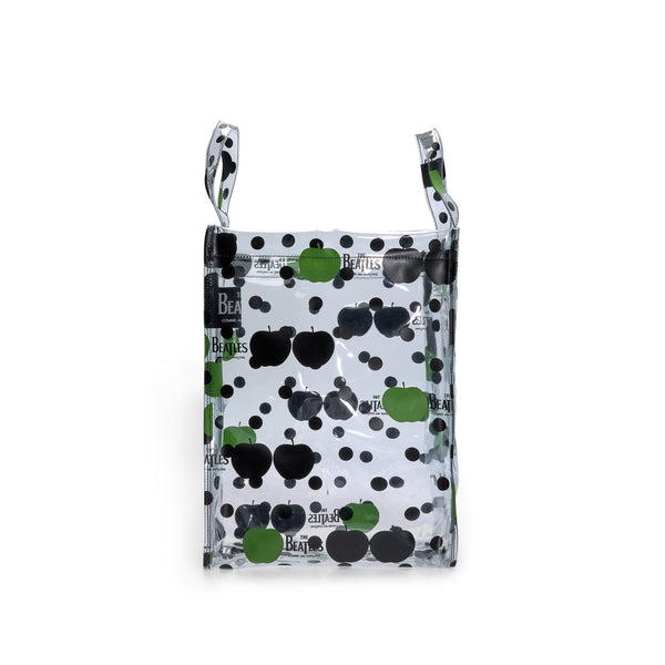 CDG Beatles - Small PVC Apple & Dot Tote - (VB-K201 Transparent)