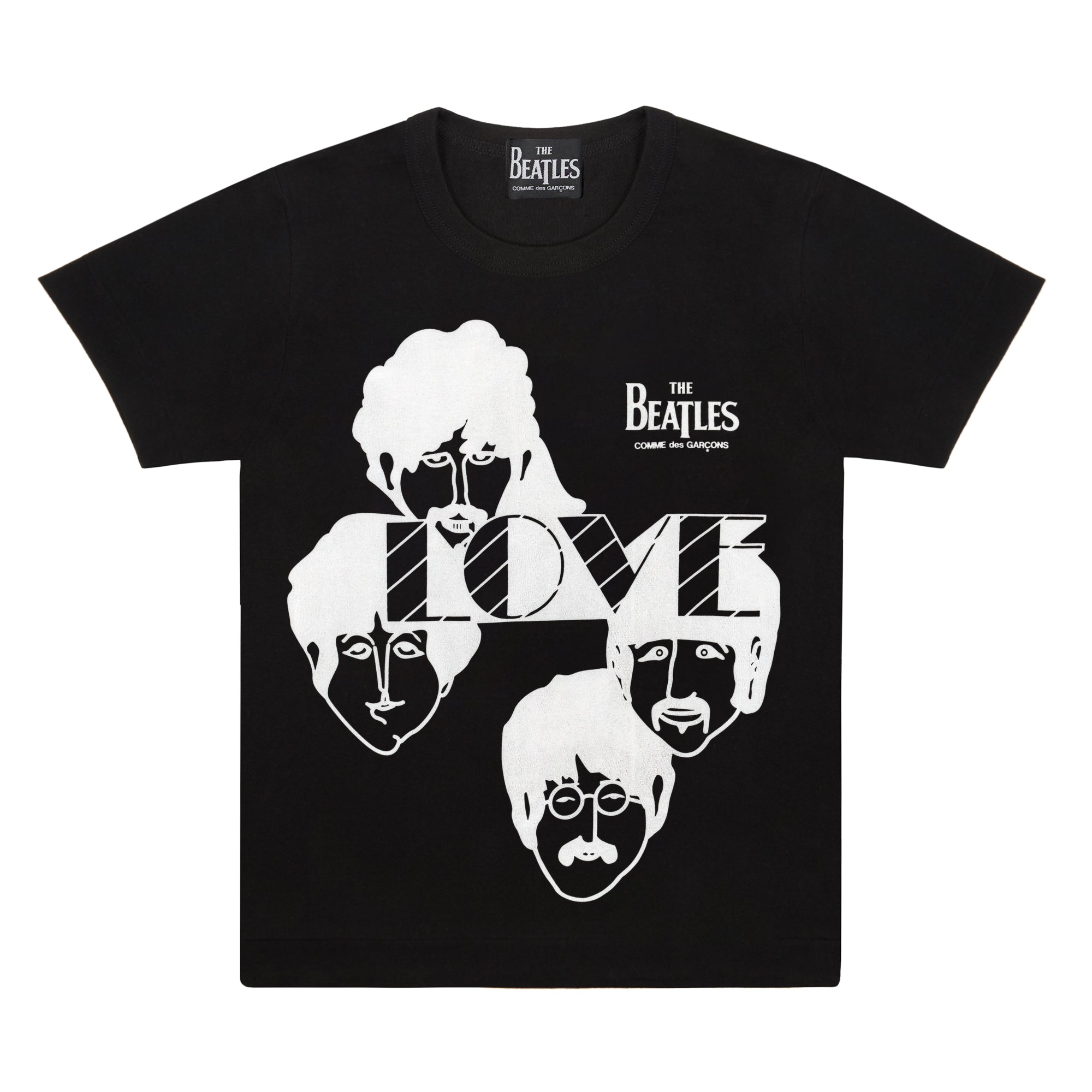 CDG Beatles - Love T-Shirt - (VB-T001 Black) view 1