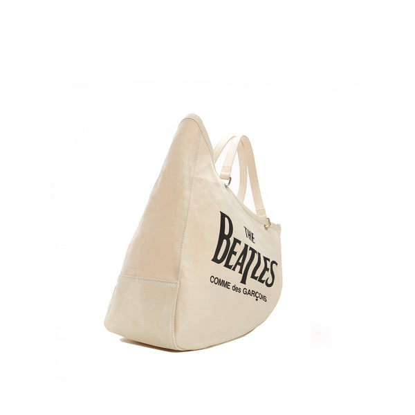 CDG Beatles - Canvas Small Boat Bag - (Natural)