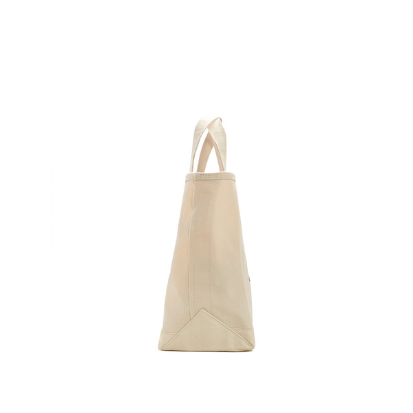 CDG Beatles - Canvas Small Tote Bag - (Natural)