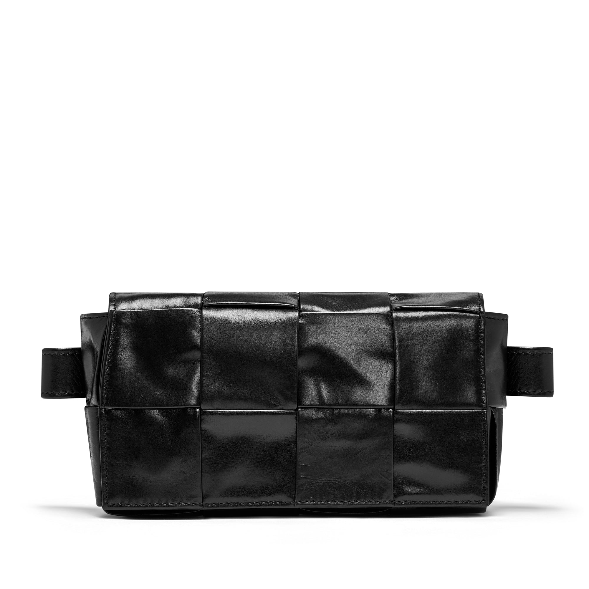 Bottega Veneta - Men’s Cassette Belt Bag - (Black/Silver) view 3