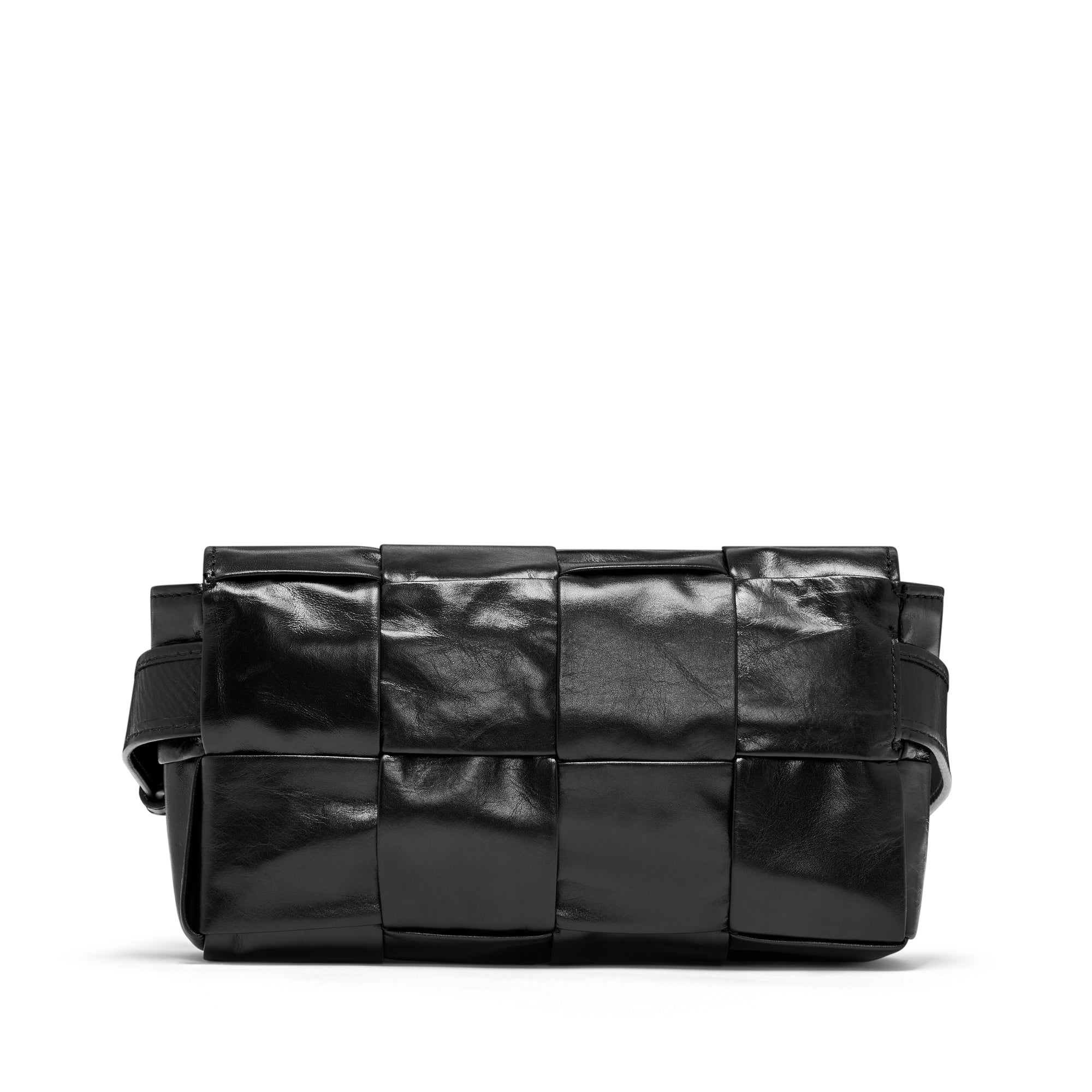 Bottega Veneta - Men’s Cassette Belt Bag - (Black/Silver) view 1