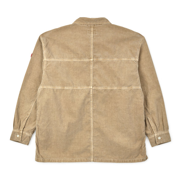Cav Empt - Overdye Switch Cut Cord Shirt - (Beige)