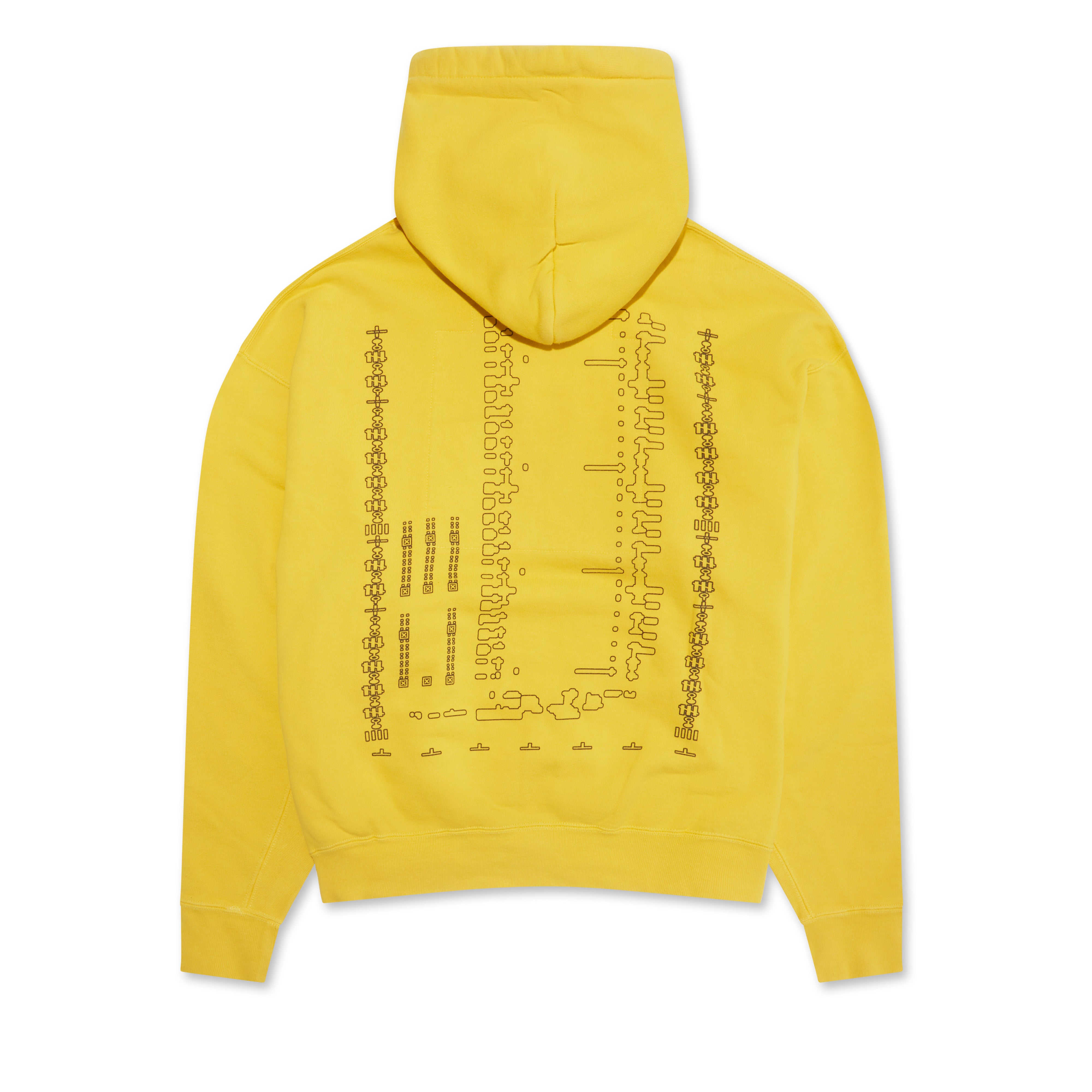 Cav Empt Overdye Hoody Yellow