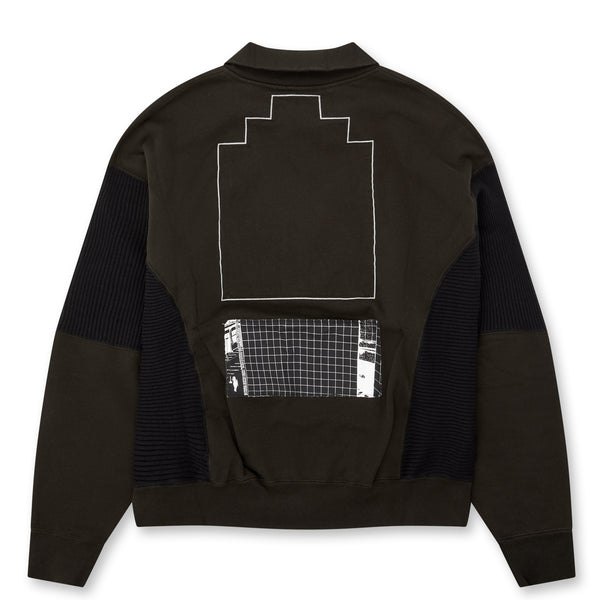 Cav Empt - Wide Rib Cut Zip Sweat - (Black)