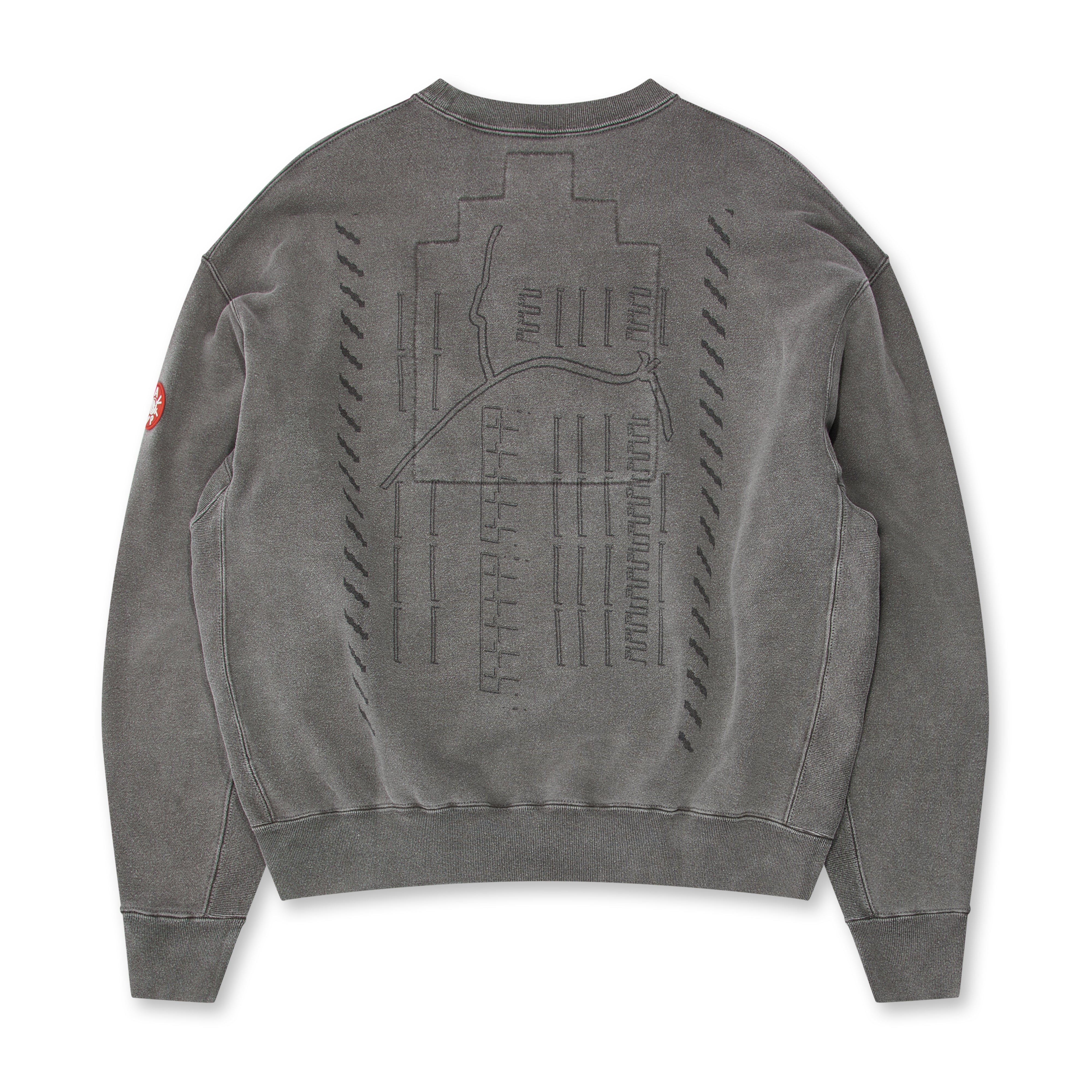 Cav Empt Men's Overdye //// Crew Neck (Charcoal) | Dover Street