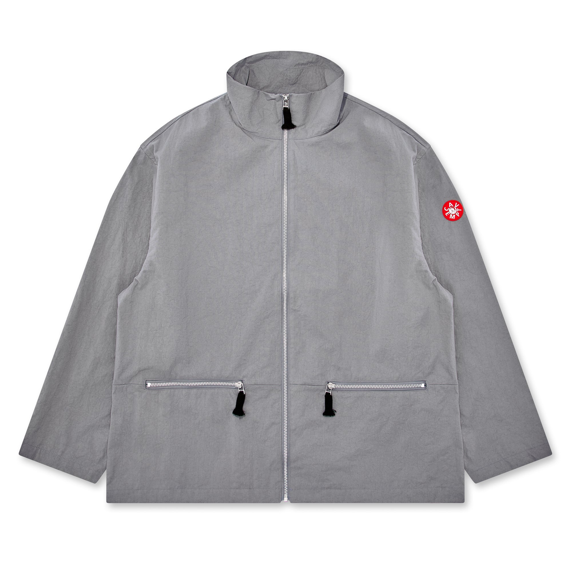 Cav Empt - Zip Collar Nylon Jacket - (Grey) view 1, Click to Zoom in