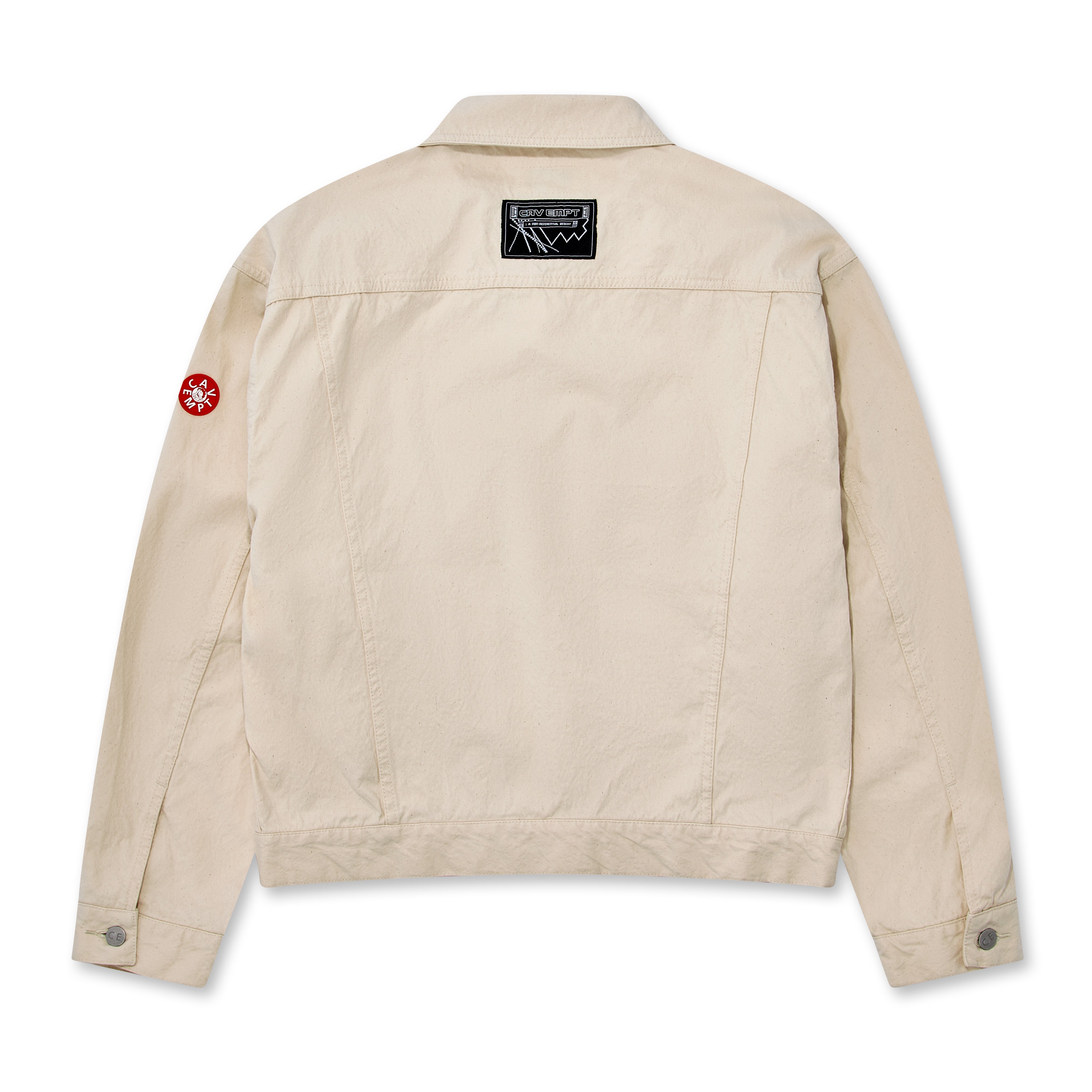 Cav Empt Casual Canvas Jacket Beige