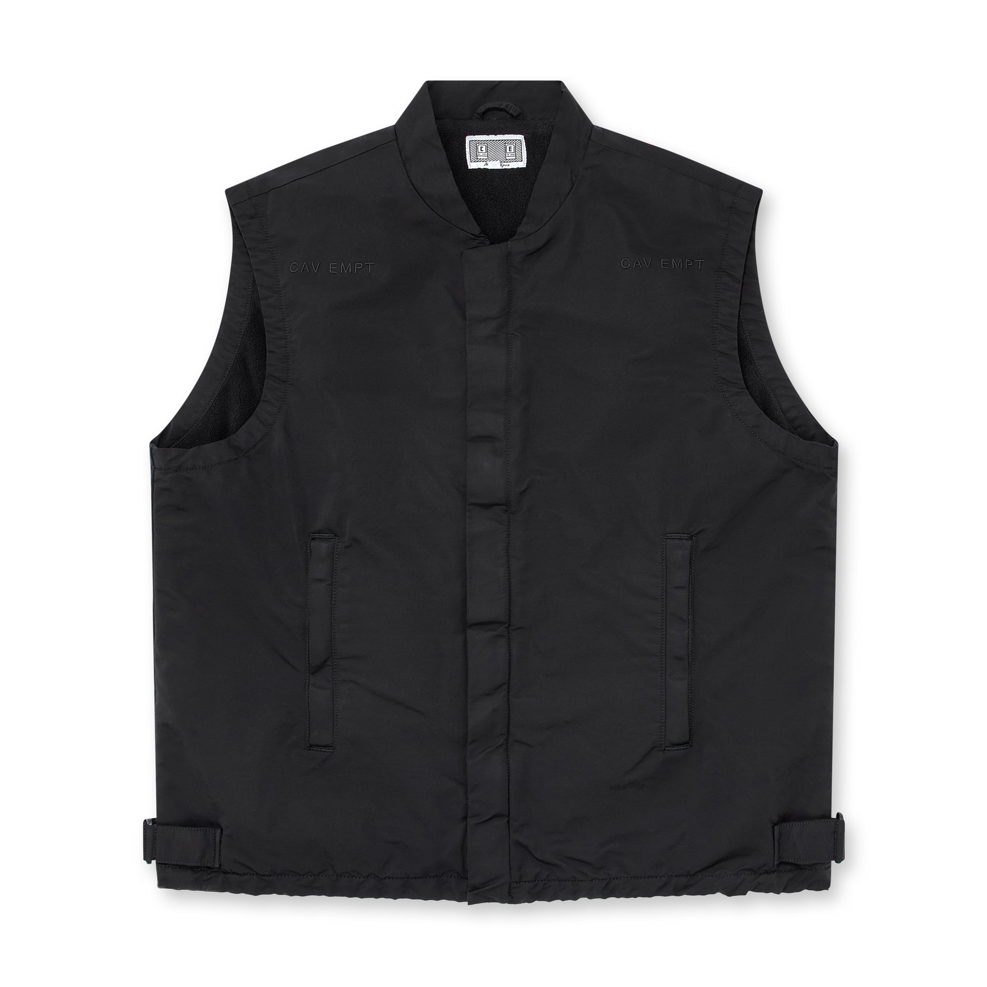 Cav Empt - Fleece Lining Vest - (Black) view 1, Click to Zoom in