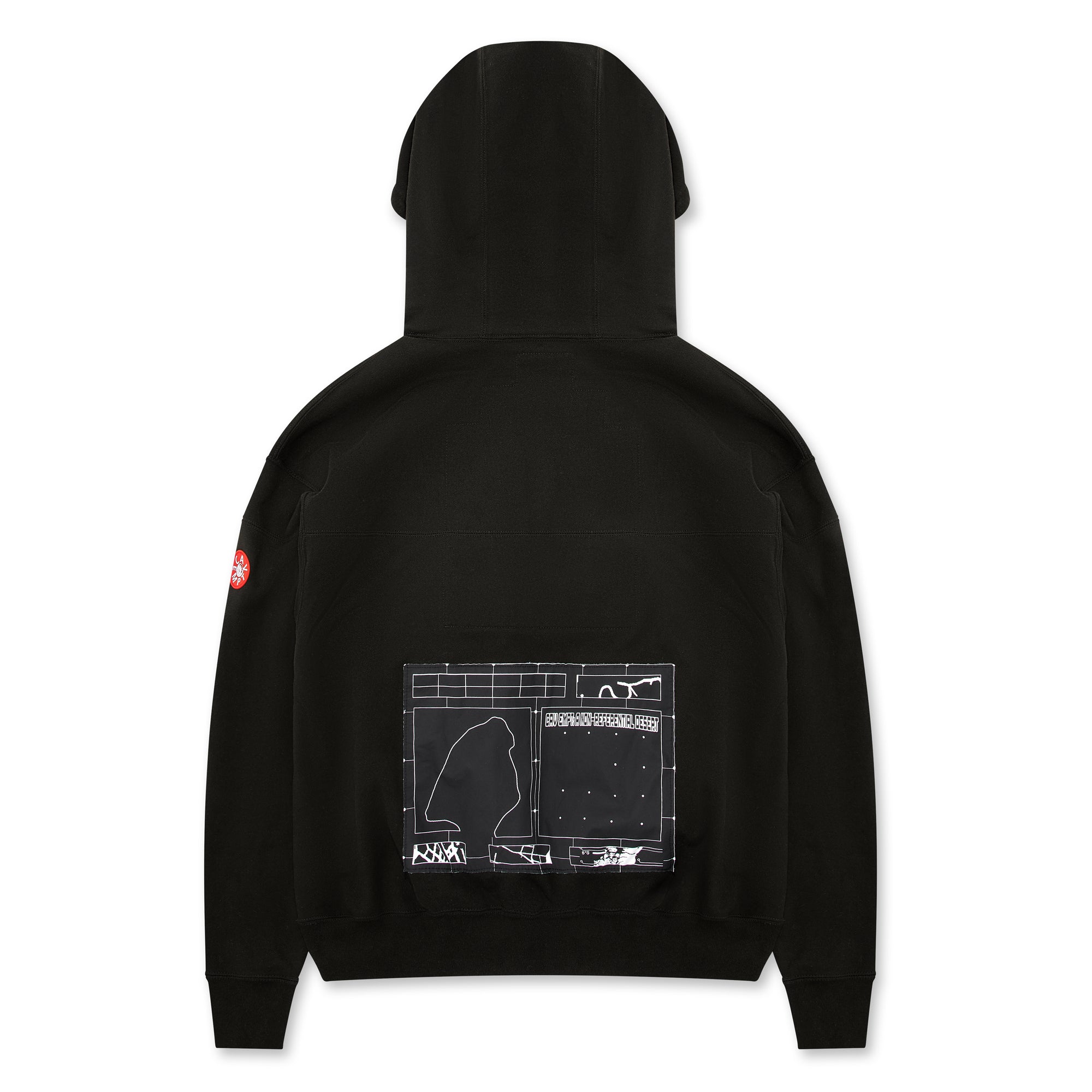Cav Empt - Curved Switch Hoody - (Black) view 2, Click to Zoom in