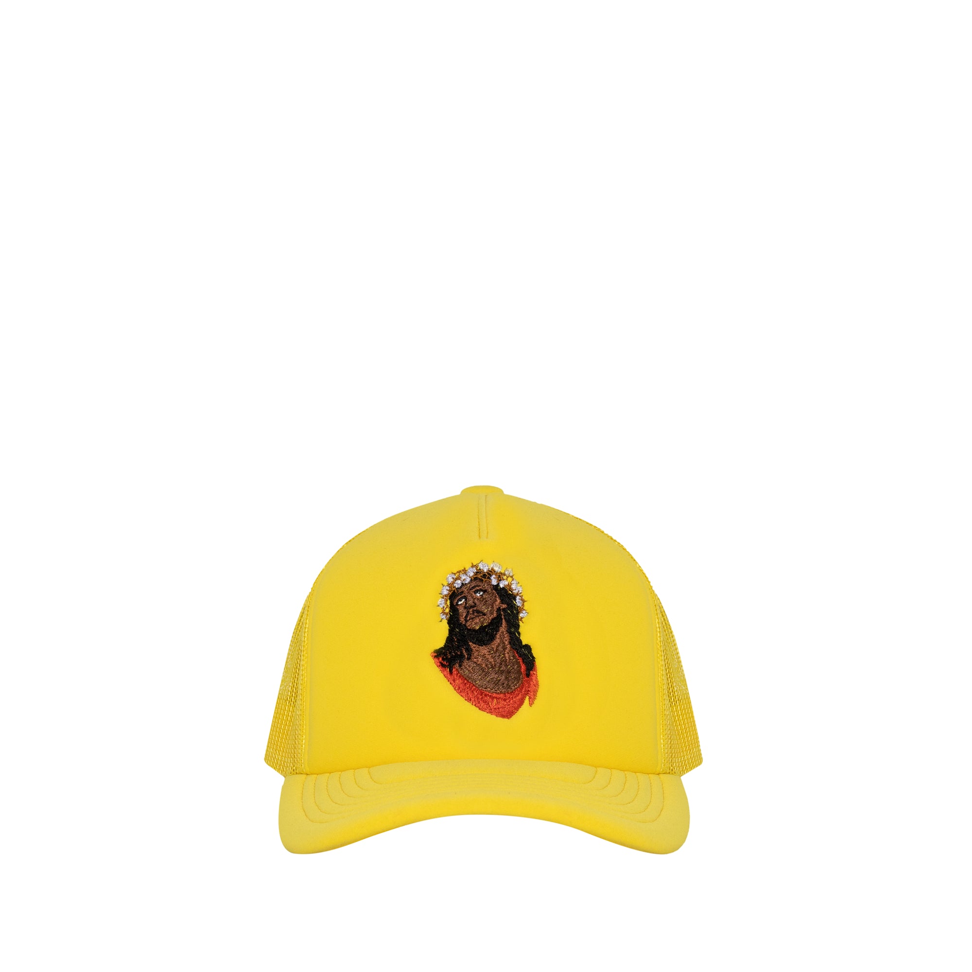 Denim Tears - Crown Made Of Cotton Trucker Hat - (Yellow) view 1