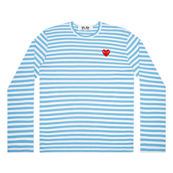 Play - Bright Striped Long Sleeve - (Blue)