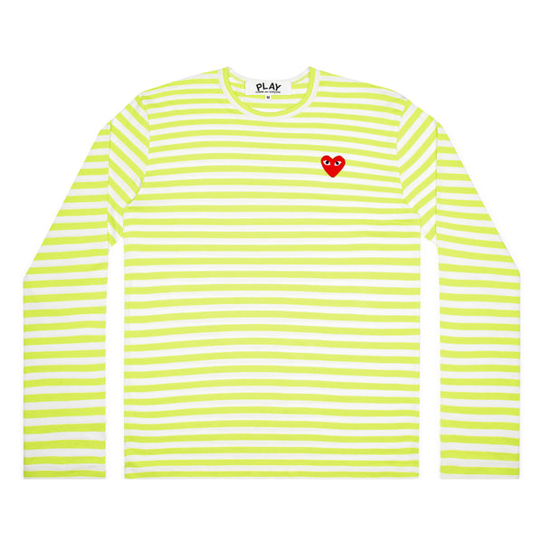 Play - Bright Striped Long Sleeve - (Green)