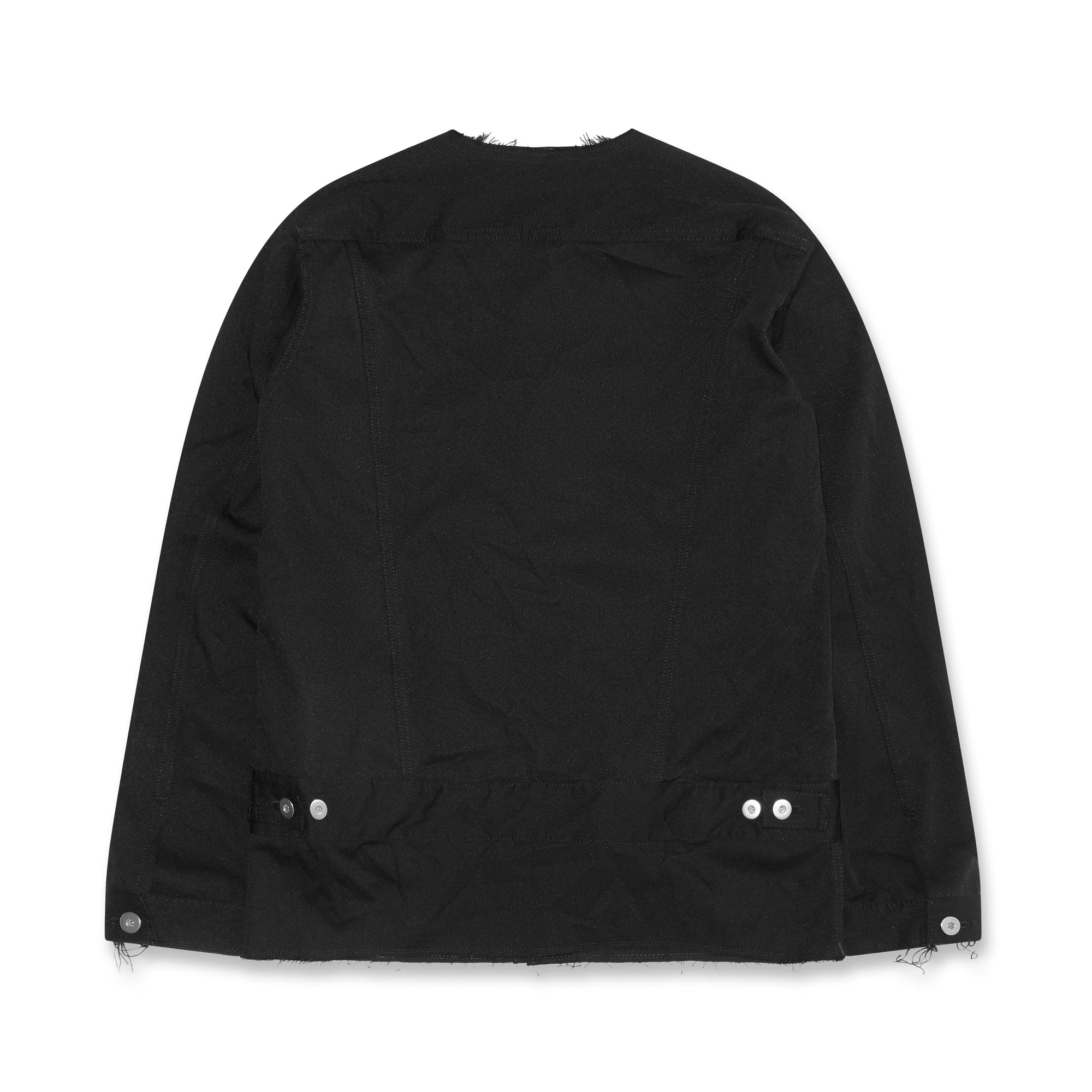 BLACK Comme des Garçons - Polyester Drill Jacket - (Black) view 2