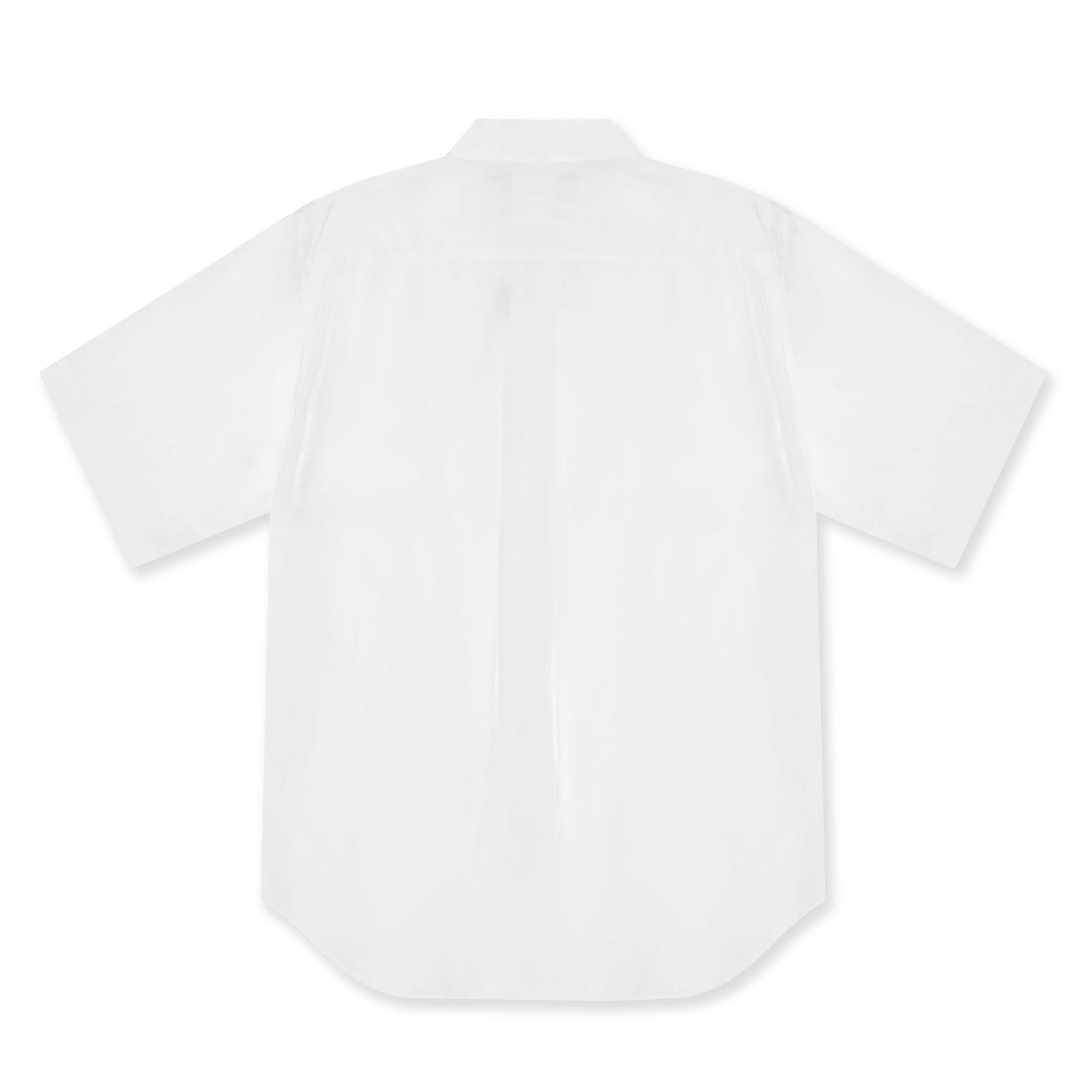 BLACK Comme des Garçons - Cupro Taffeta Short Sleeve Shirt - (White) view 2