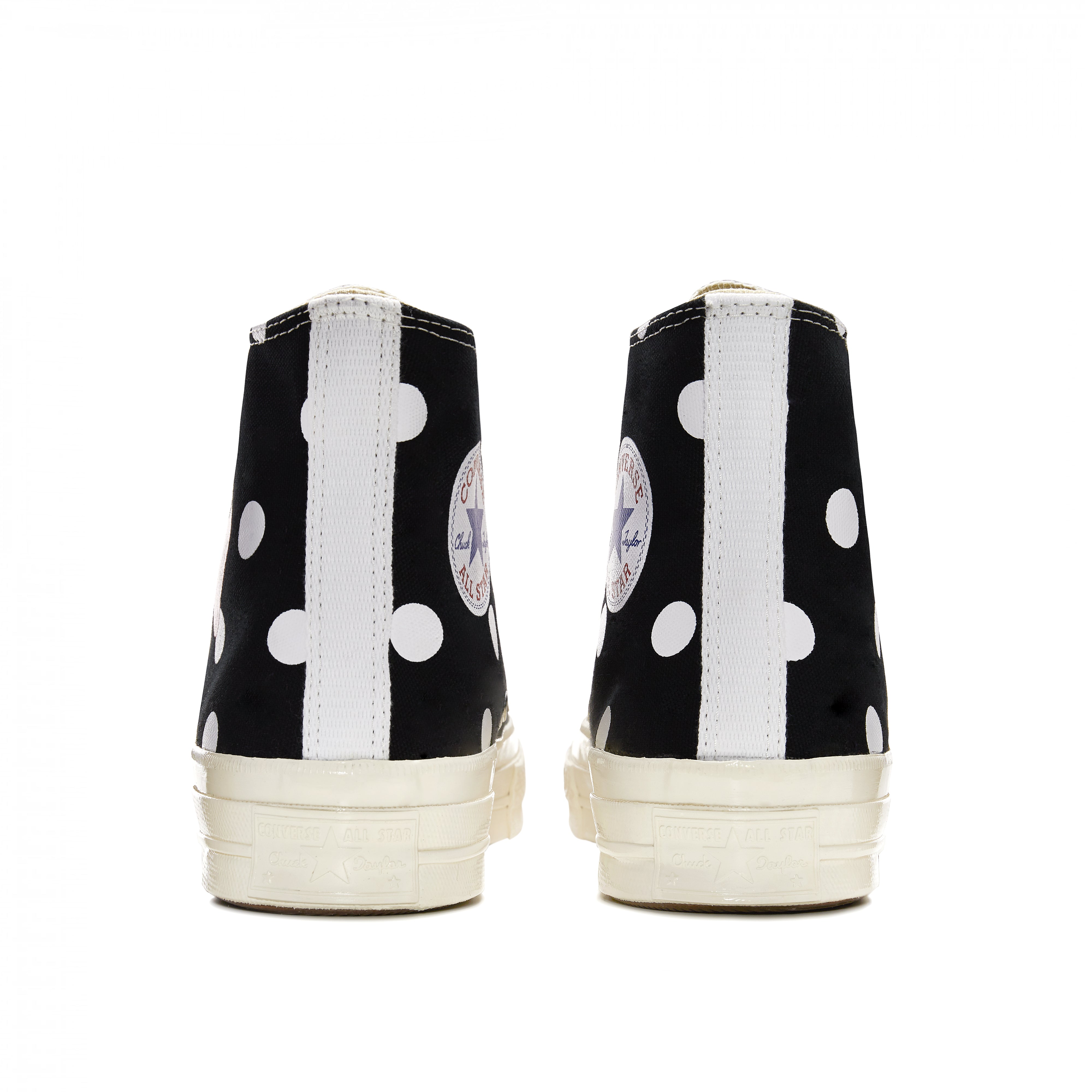 Polka dot comme de garcon clearance converse