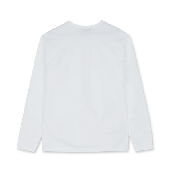 CDG Homme - Logo Long Sleeve T-Shirt - (White)