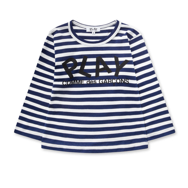 Play - Striped Kid’s Striped T-Shirt - (Navy)