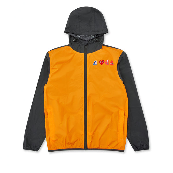 Play - K-Way Zip Jacket - (Orange/Black)