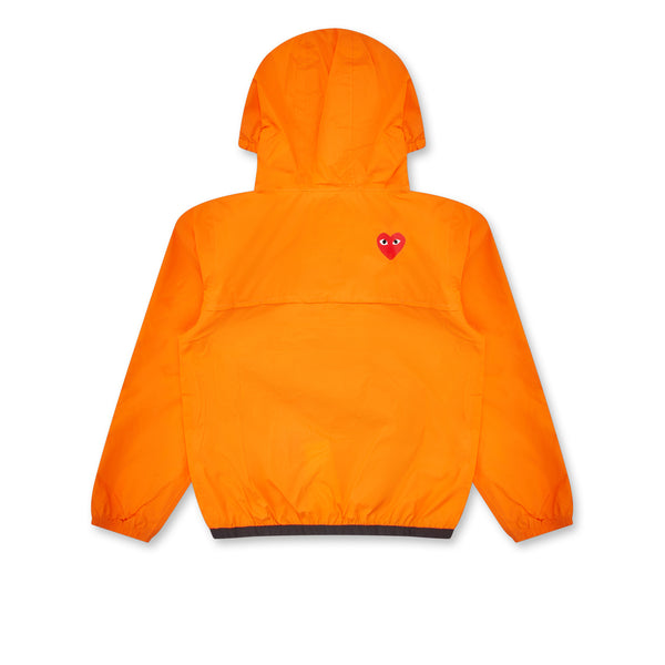 Play - Kids K-Way Half Zip Jacket - (Orange)