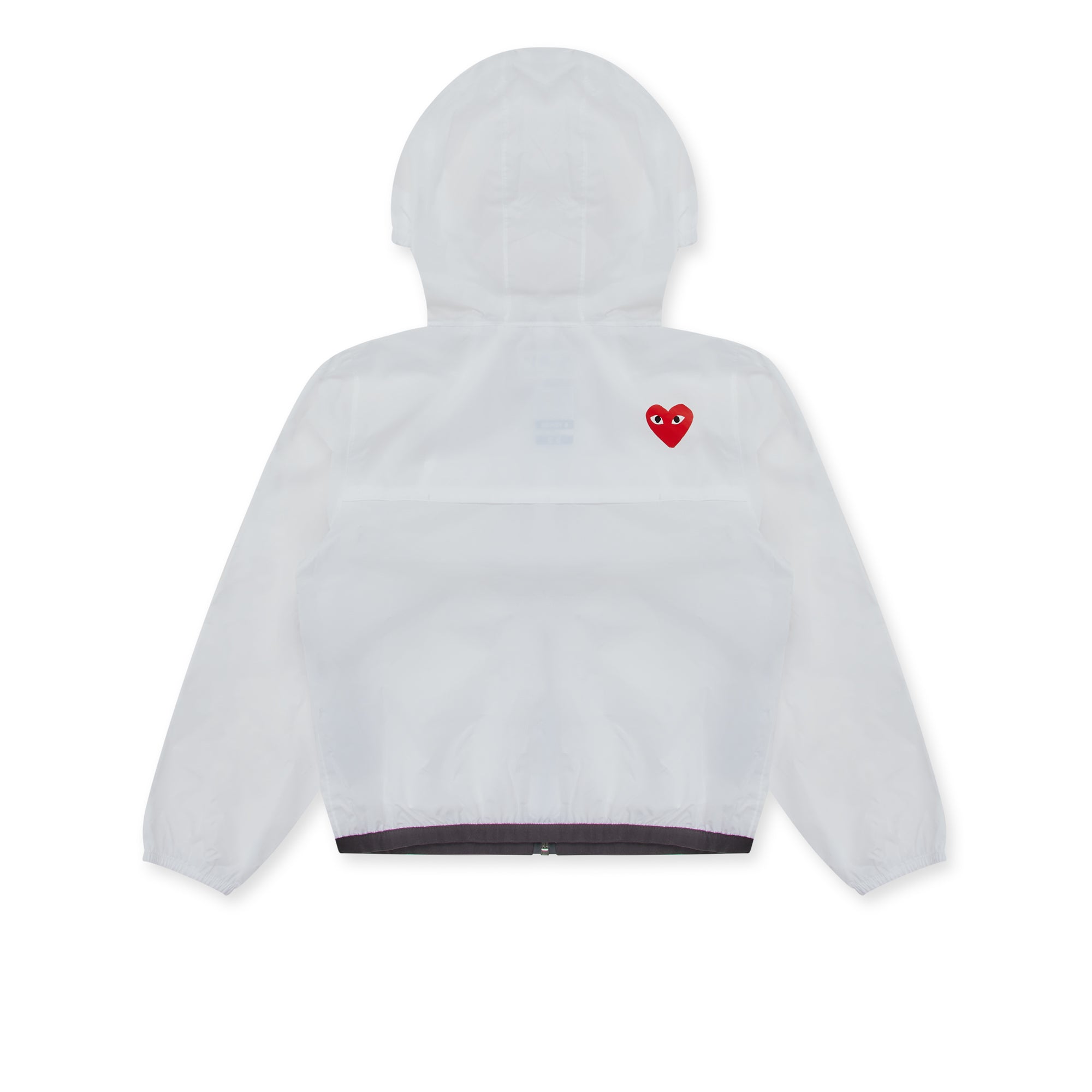Play - Kids K-Way Zip Jacket - (White) view 2, Click to Zoom in