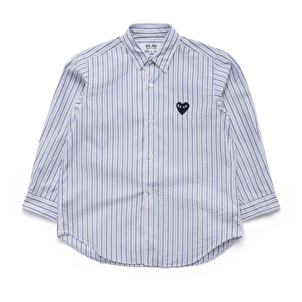 Play - Black Kid’s Striped Shirt - (Navy)