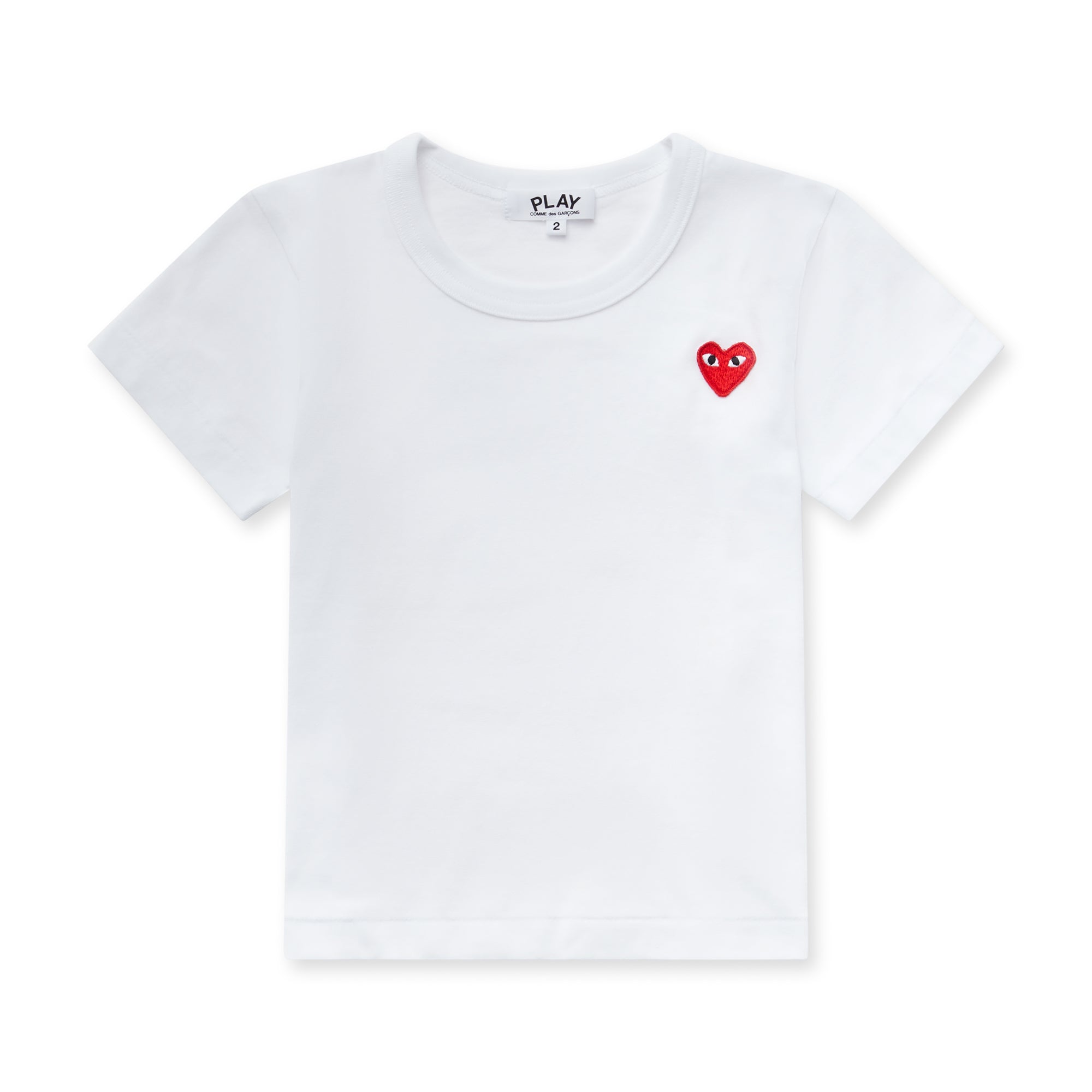 Play - Red Kid’s T-Shirt - (White) view 1, Click to Zoom in