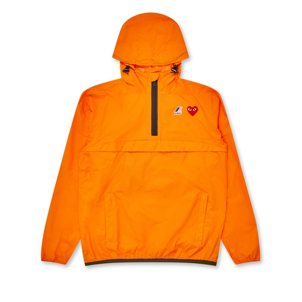 Play - K-Way Half Zip Jacket - (Orange)