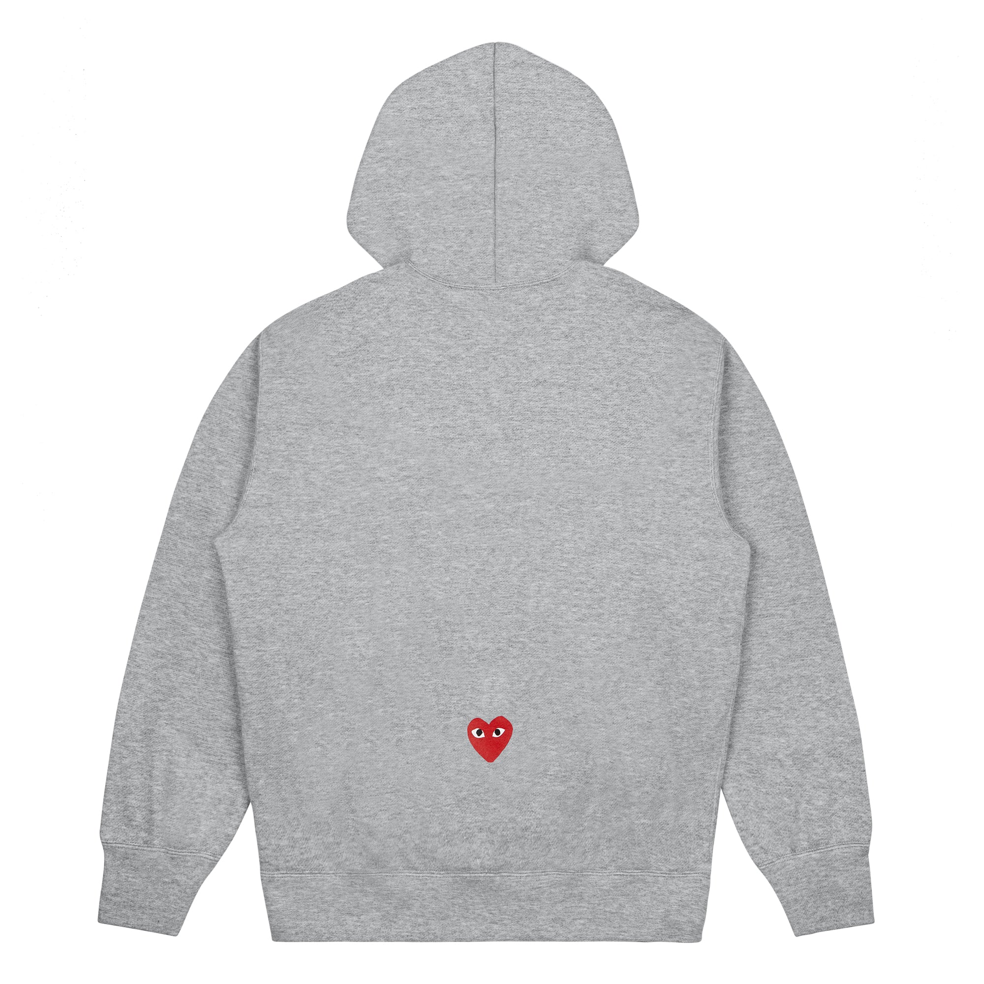 Cdg hoodie shop grey