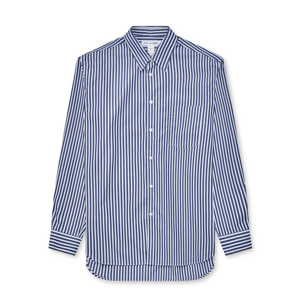 CDG Shirt Forever - Wide Fit Cotton Shirt - (Stripe 3)