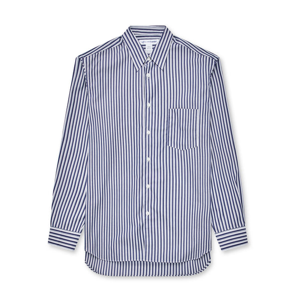 CDG Shirt Forever - Wide Fit Cotton Shirt - (Stripe 5)