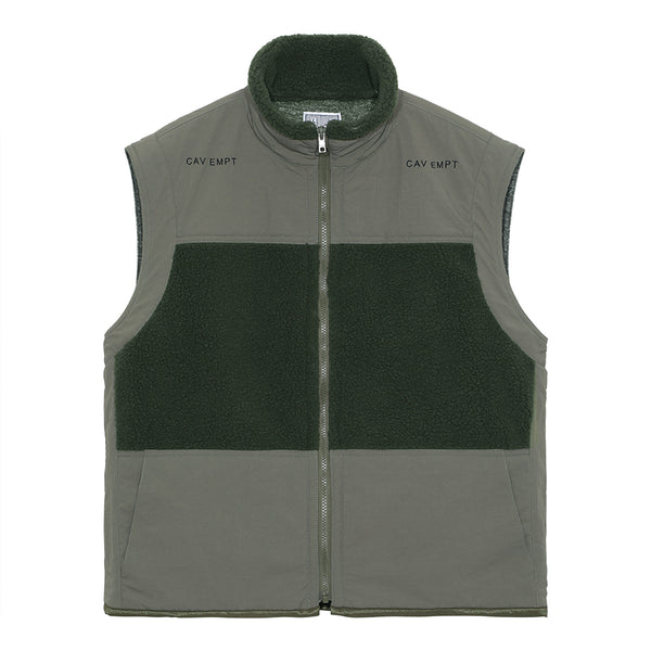 Cav Empt - Boa Fleece Vest - (Green)