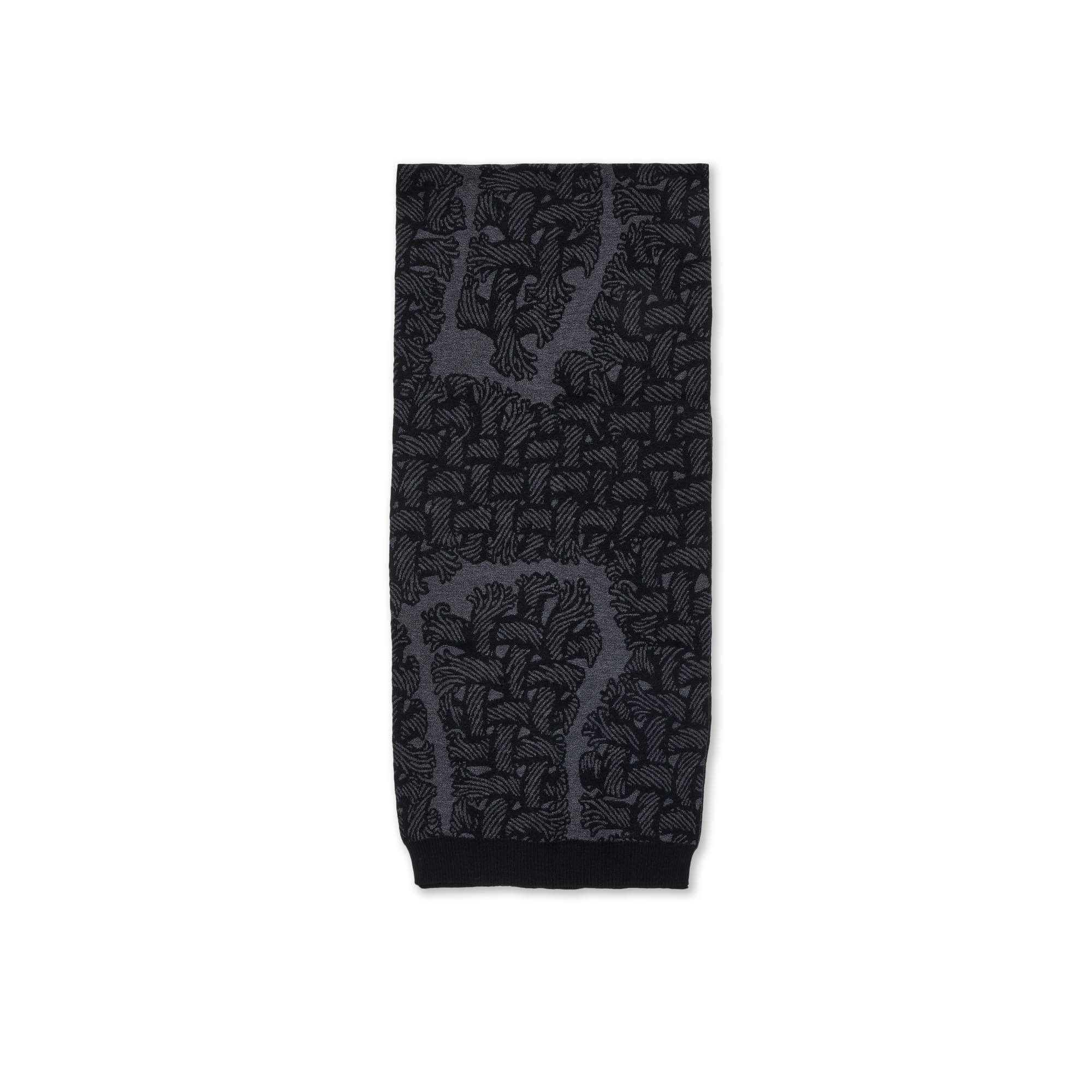 Christopher Nemeth - Knitwear RV Scarf - (Dark Grey) view 1, Click to Zoom in