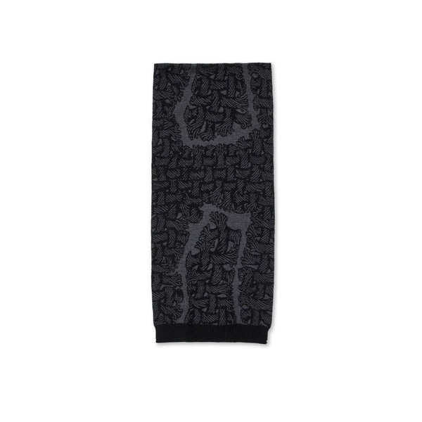 Christopher Nemeth - Knitwear RV Scarf - (Dark Grey)