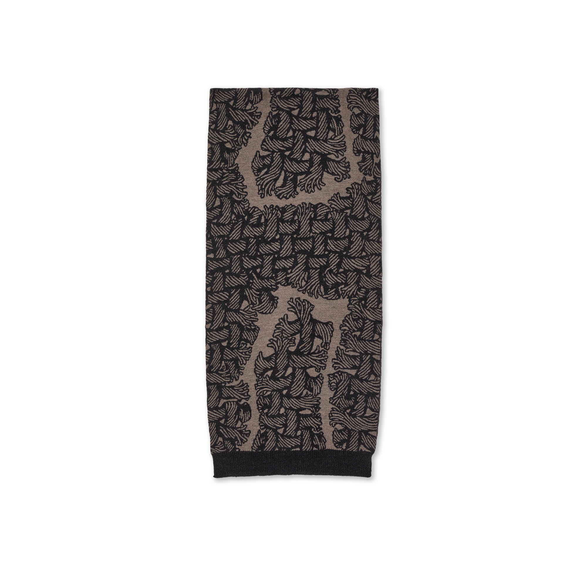 Christopher Nemeth - Knitwear RV scarf - (Beige) view 1, Click to Zoom in