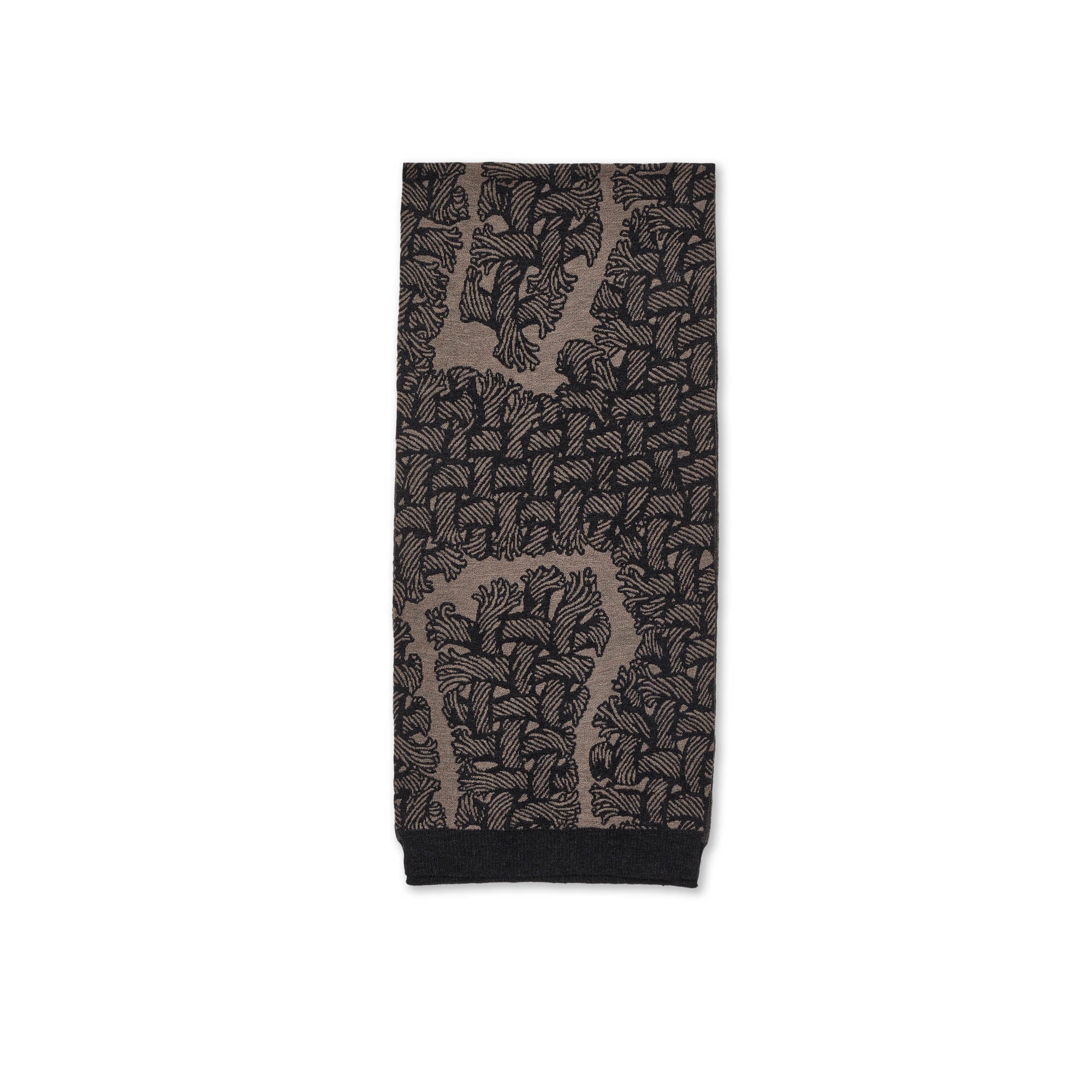 Christopher Nemeth - Knitwear RV scarf - (Beige) view 2, Click to Zoom in