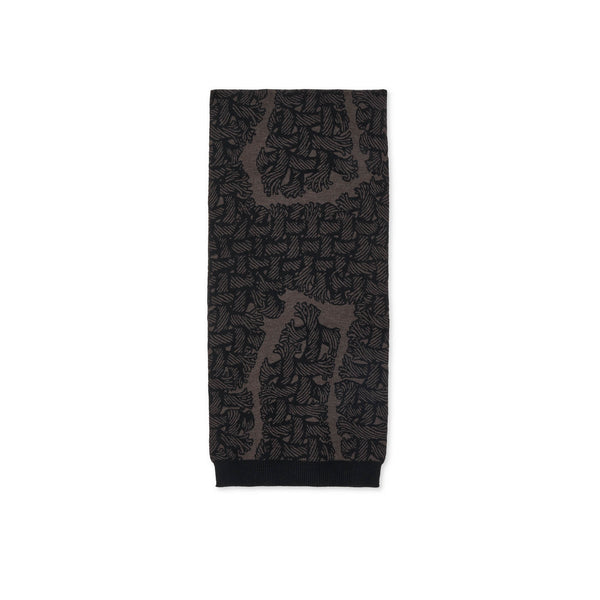 Christopher Nemeth - Knitwear RV Scarf - (Dark Brown)