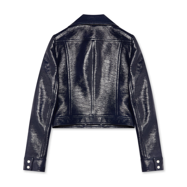 Courreges - Women’s Vinyl Jacket Reedition - (Ink)