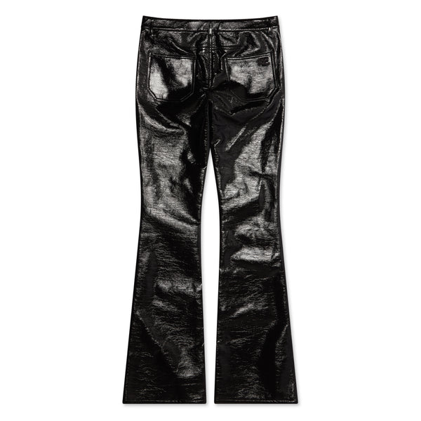 Courreges - Women’s Vinyl Zipped Pants - (Black)
